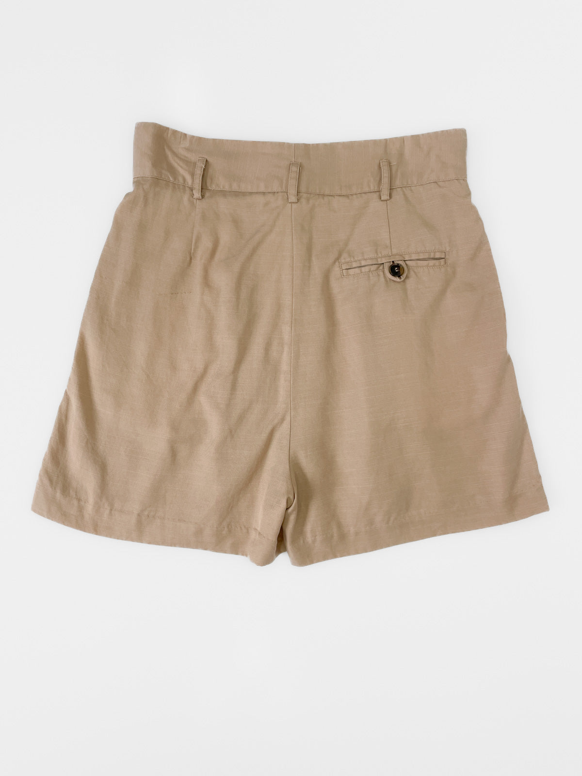 Tencel Classic Bermuda Shorts in Camel