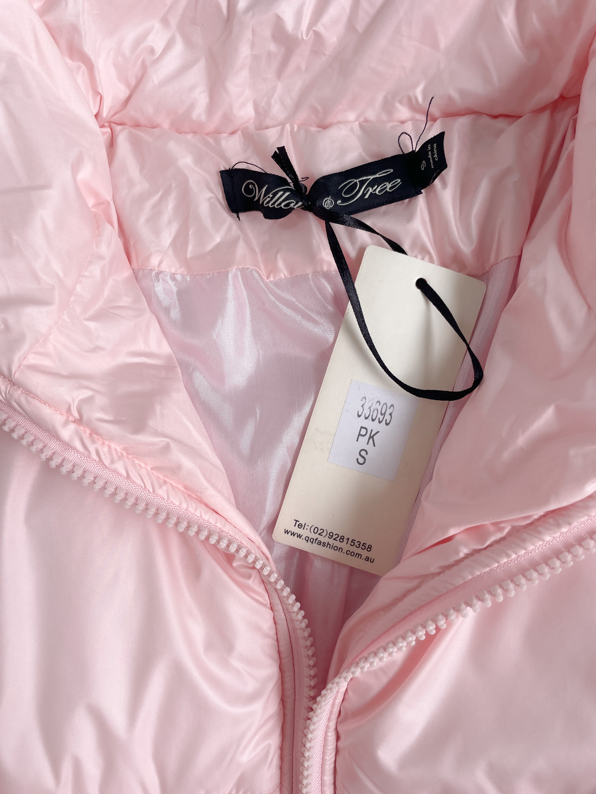 Baby Pink Puffer Jacket