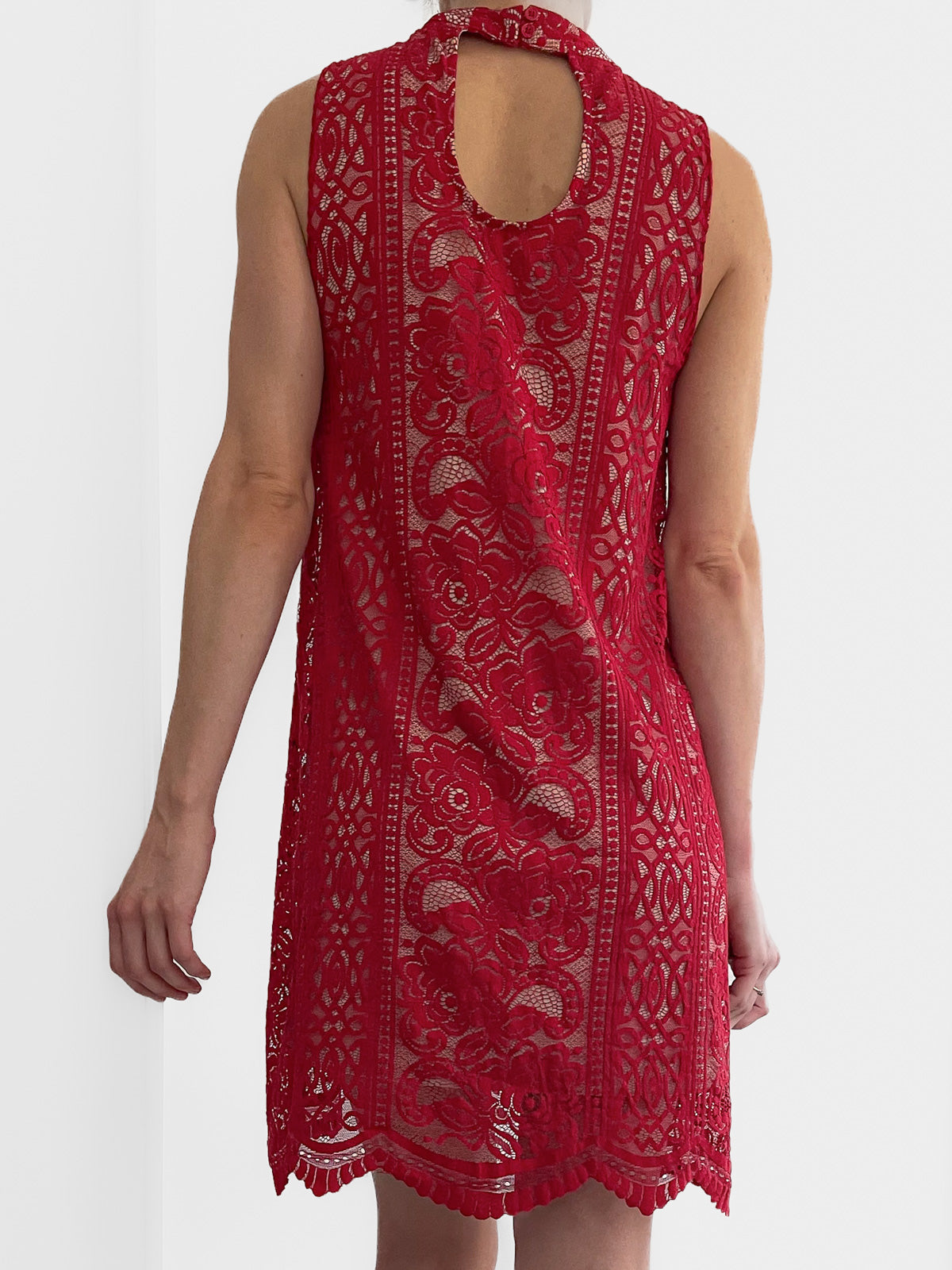 Red Lace Dress