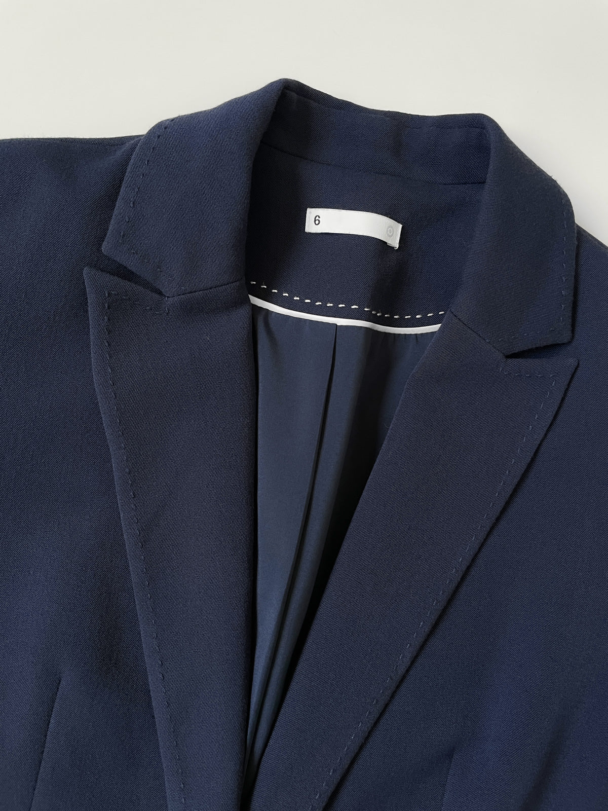 Navy Blue Jersey Blazer