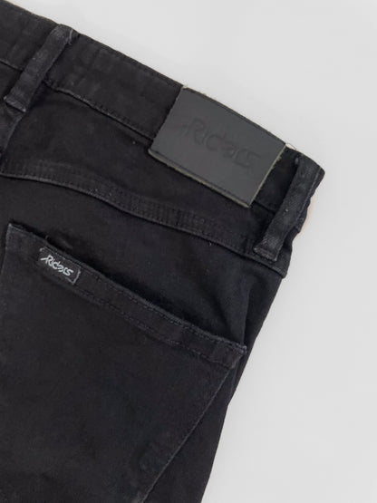Black Hi Rider High Waist Skinny Jeans