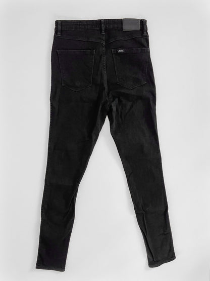 Black Hi Rider High Waist Skinny Jeans