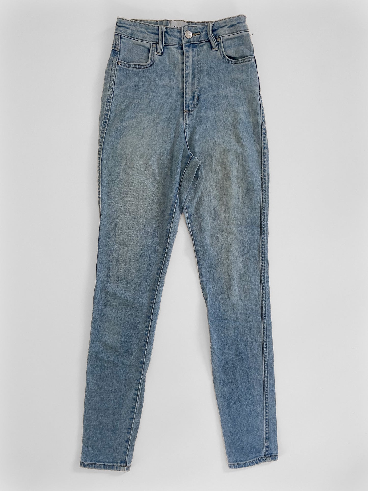 Hi Rider High Waist Skinny Jeans in Lennon Blue