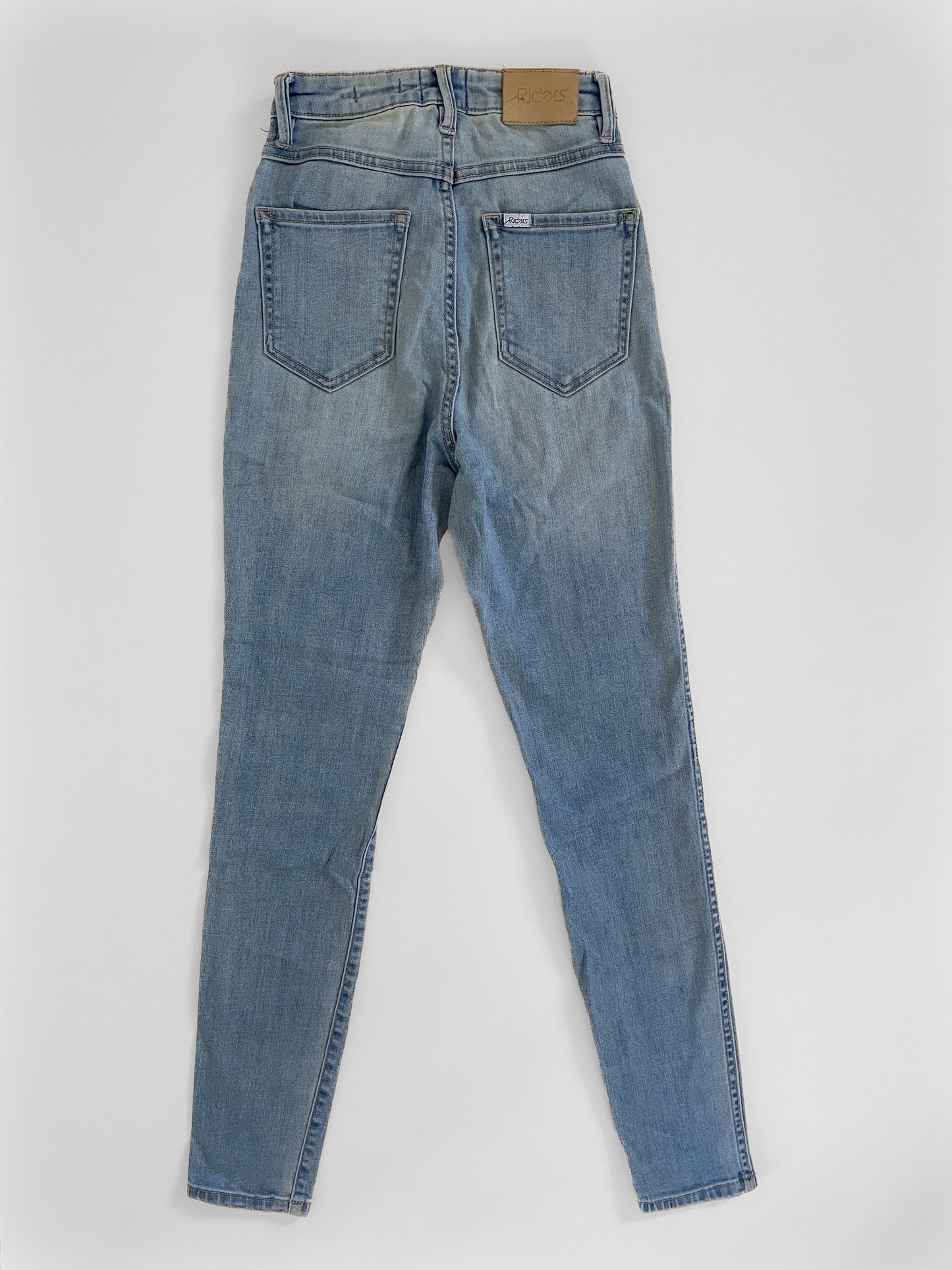 Hi Rider High Waist Skinny Jeans in Lennon Blue