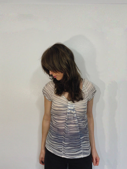 Sculptural Cloudy Blouse