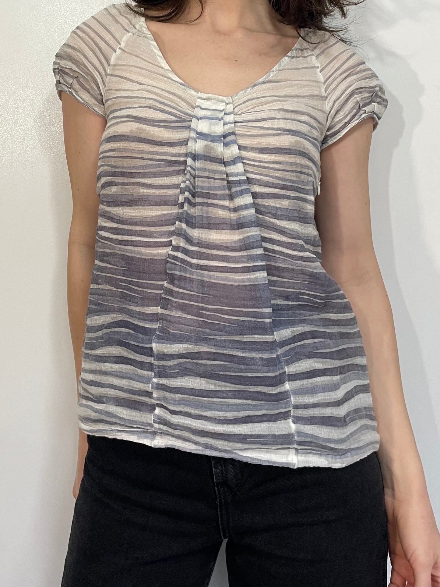 Sculptural Cloudy Blouse