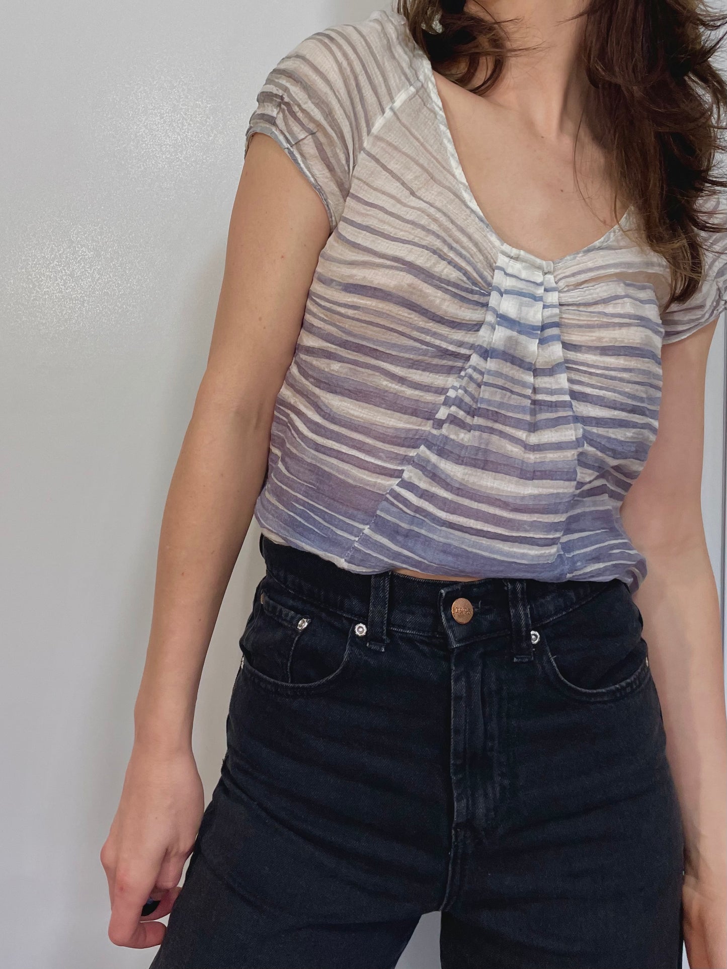 Sculptural Cloudy Blouse