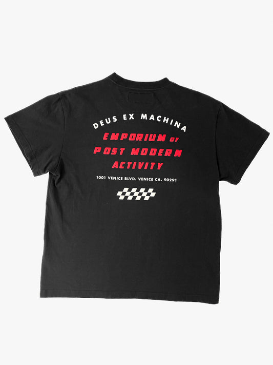 Black Heavy GSM Dues Ex Machina x Kei Naito Collab Tee