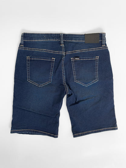 Dark Wash Denim Riders by Lee Knee Length Jort Short