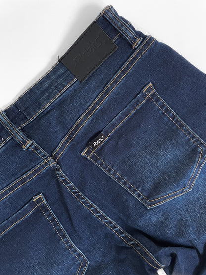 Dark Wash Denim Riders by Lee Knee Length Jort Short