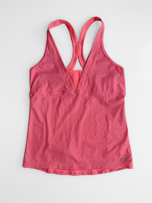 Coral Racer Back Active Running Top
