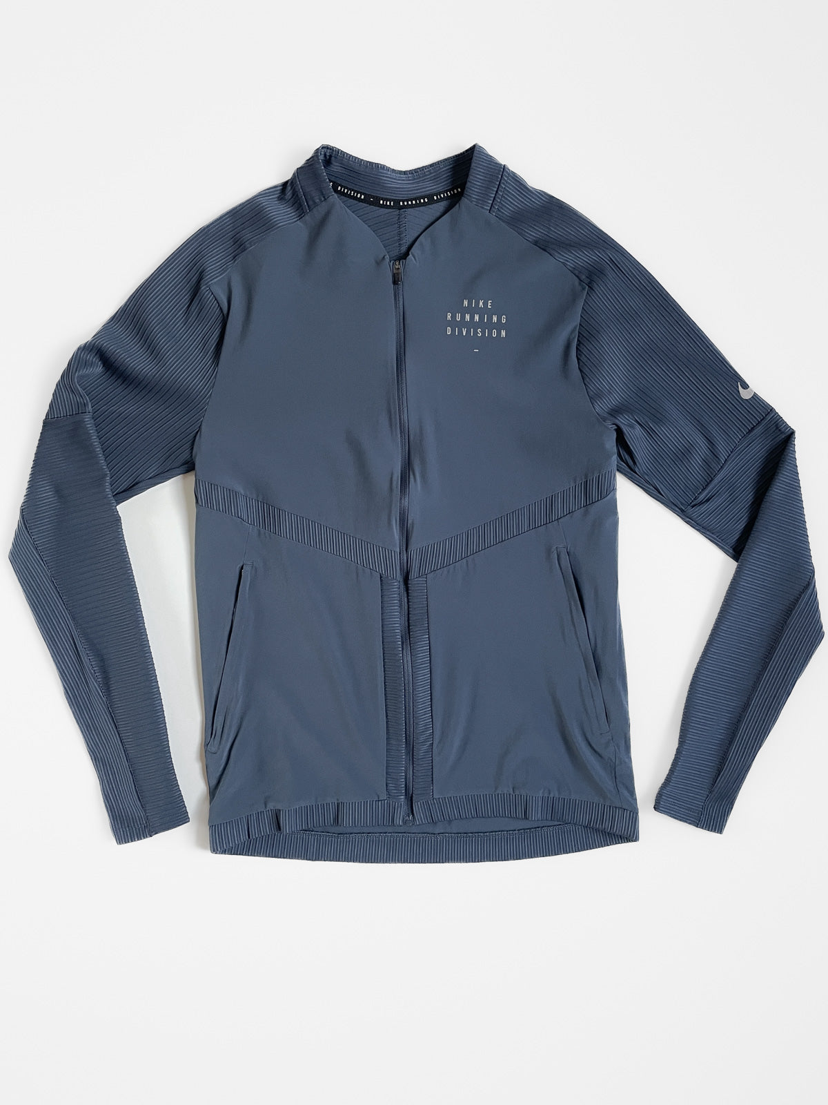 Dri-Fit Running Division Jacket in Thunder Blue / Reflective Silver