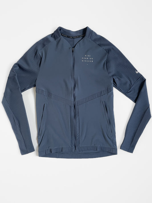 Dri-Fit Running Division Jacket in Thunder Blue / Reflective Silver