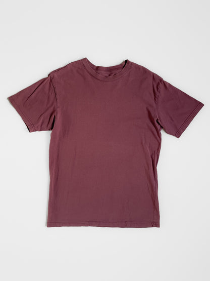 Soft Cotton Skate Fit Tee in Vintage Plum