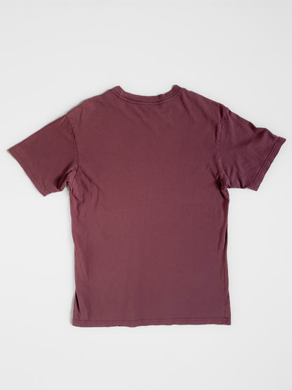 Soft Cotton Skate Fit Tee in Vintage Plum
