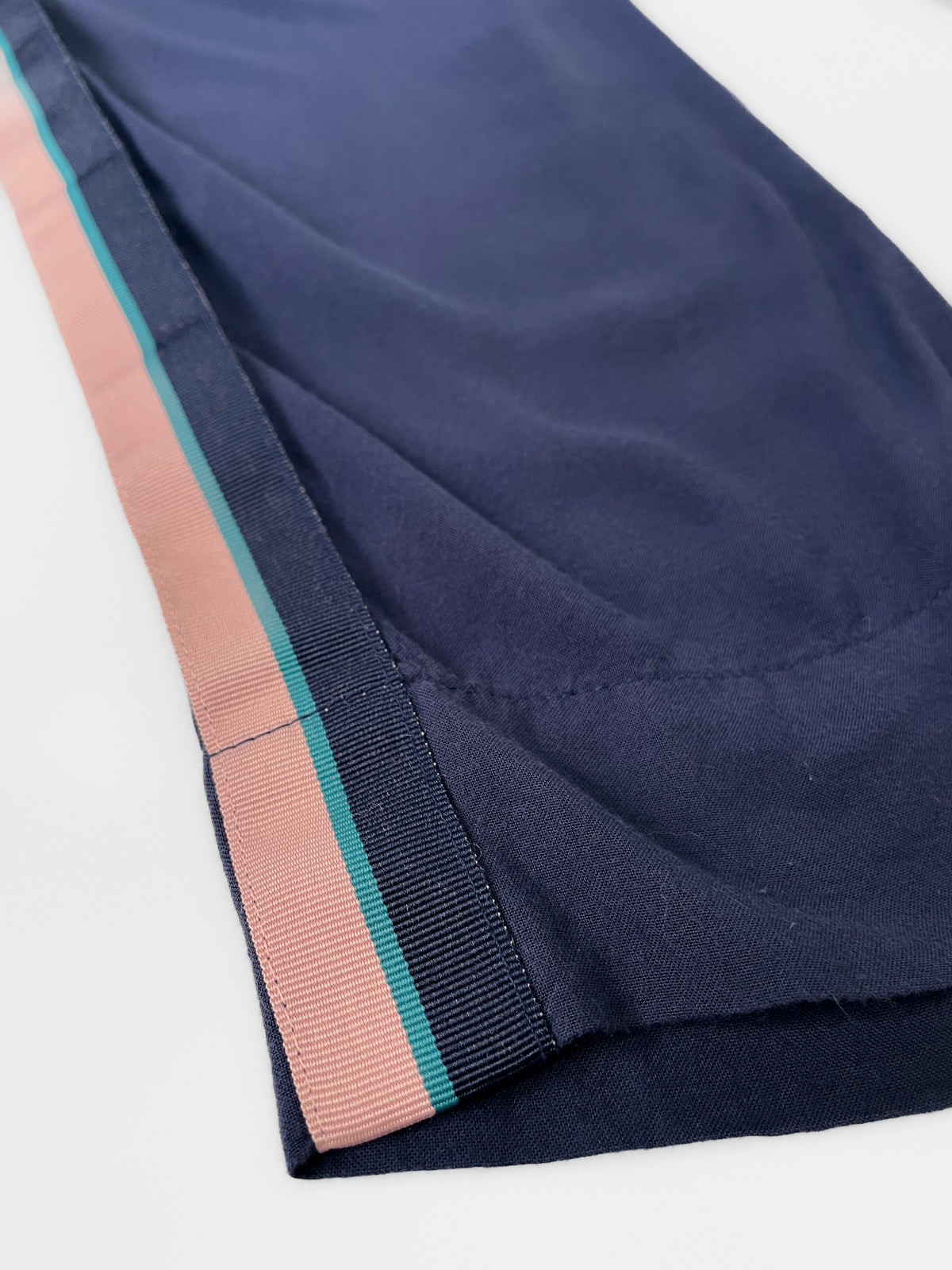 Lightweight Side Stripe Pants in Navy