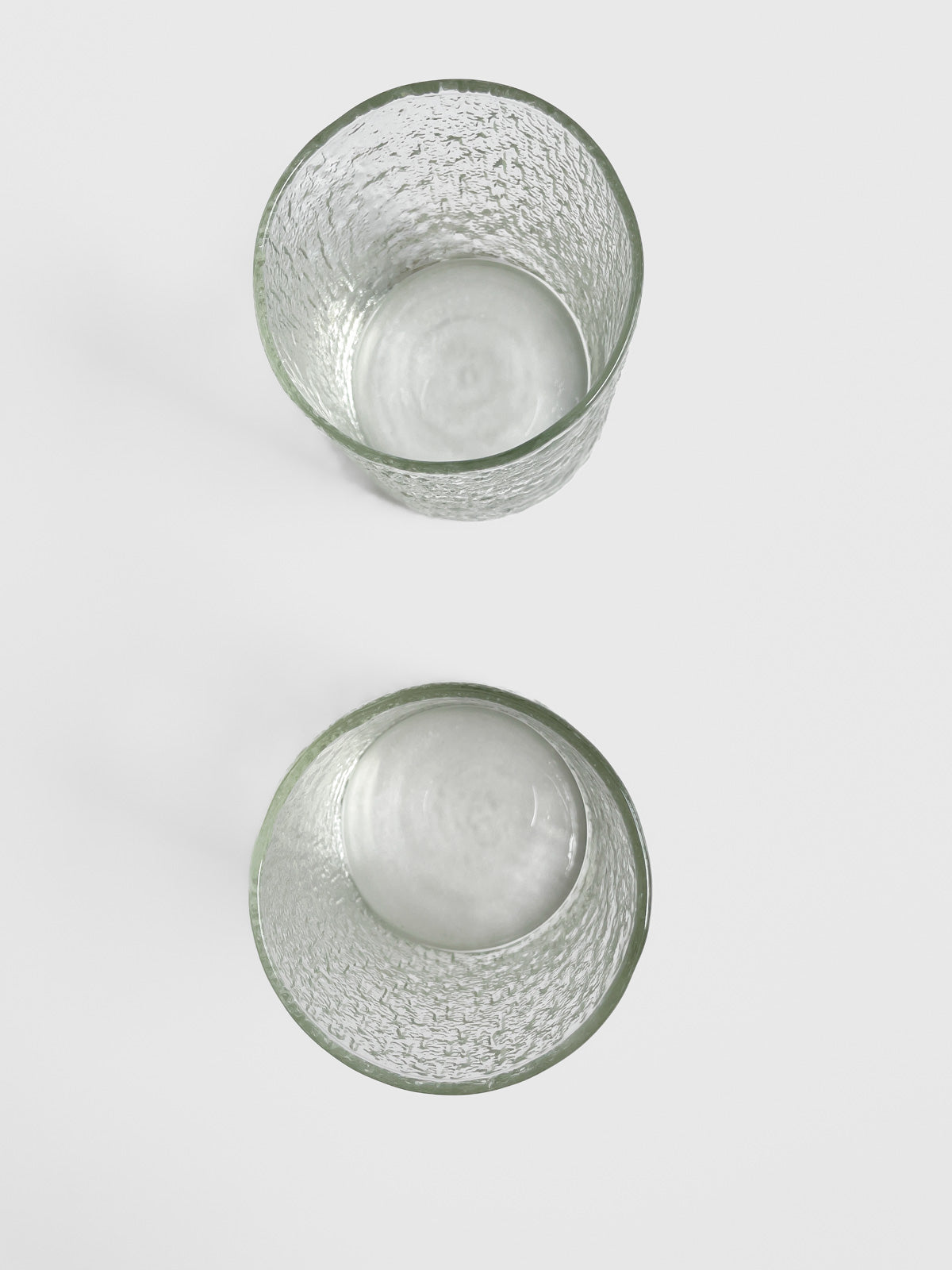 Kaaru "Snowdrift" Glass Tumblers