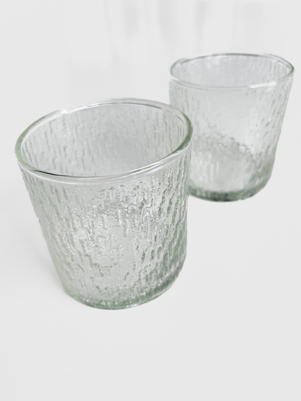 Kaaru "Snowdrift" Glass Tumblers
