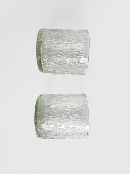 Kaaru "Snowdrift" Glass Tumblers