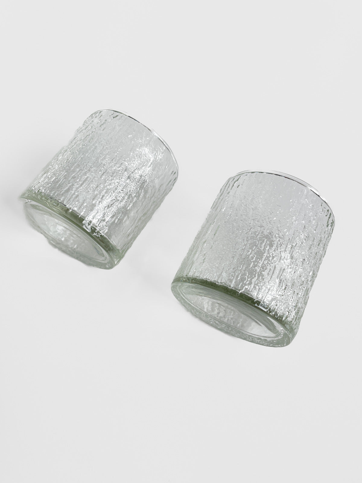 Kaaru "Snowdrift" Glass Tumblers