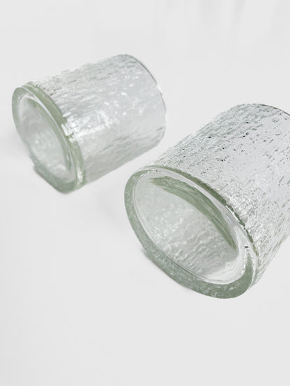 Kaaru "Snowdrift" Glass Tumblers