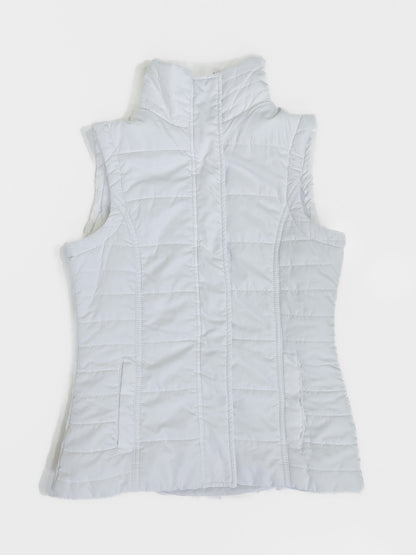 Puffer Vest in White