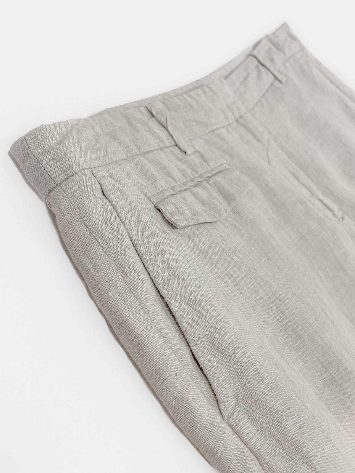 Oatmeal Linen Trousers