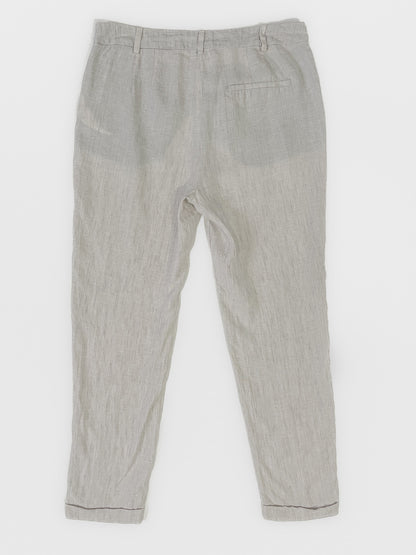 Oatmeal Linen Trousers