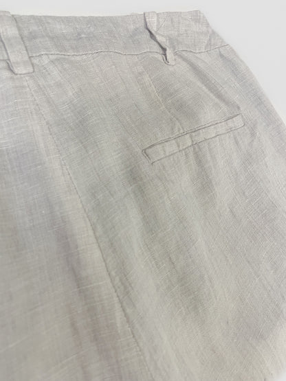 Oatmeal Linen Trousers