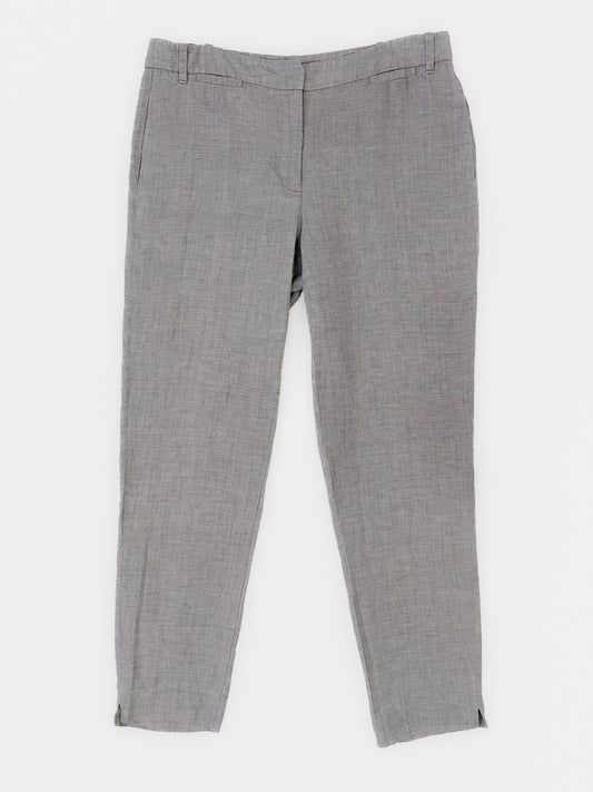 Grey Linen Trousers