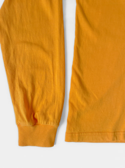 "Forge Ahead" Mustard Lucky Cat Long Sleeve Tee