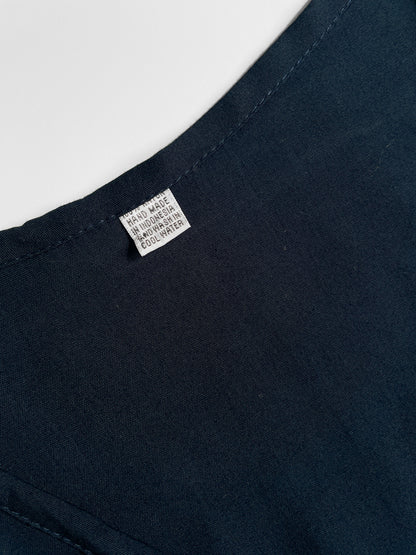Handmade Navy Babydoll Dress