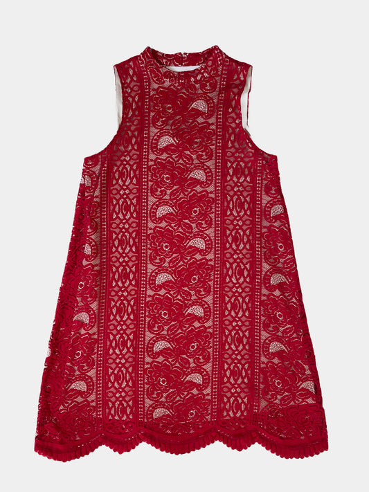 Red Lace Dress