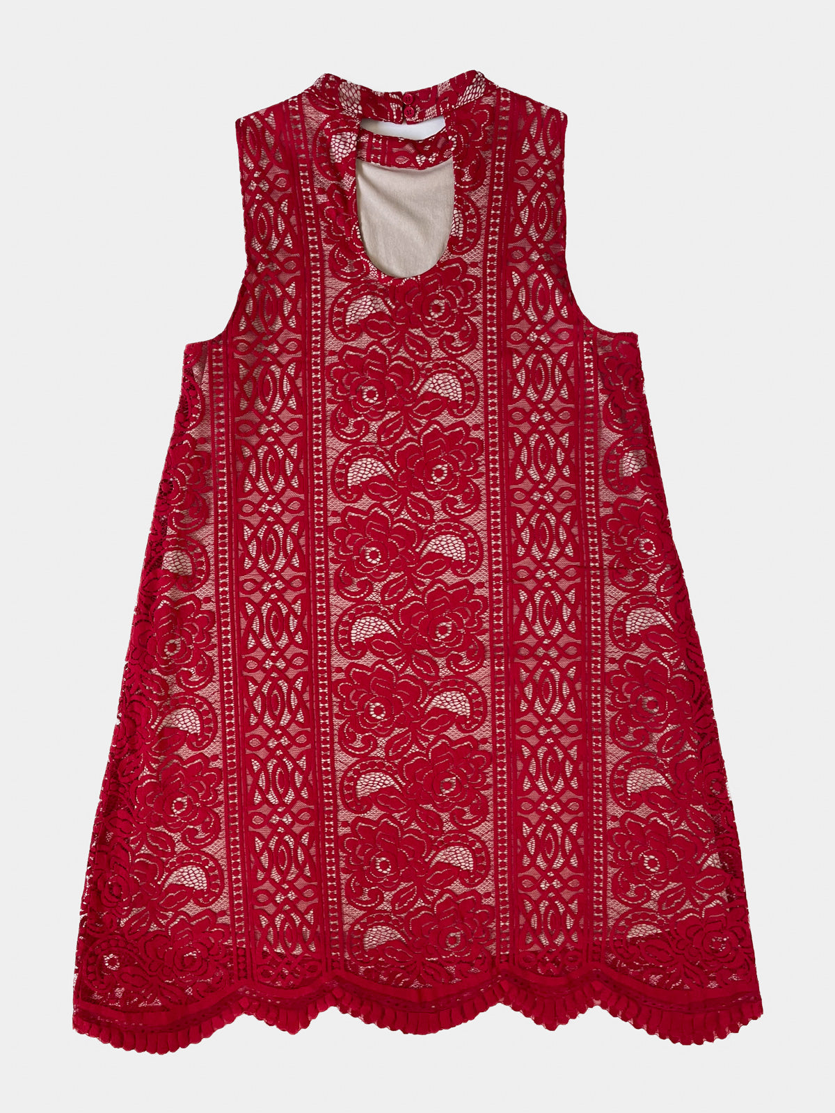 Red Lace Dress