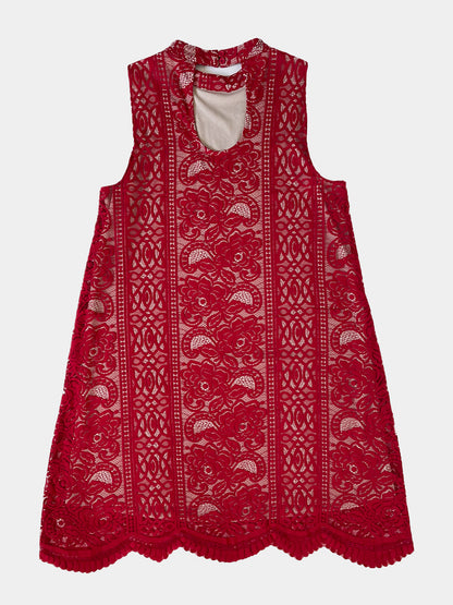 Red Lace Dress