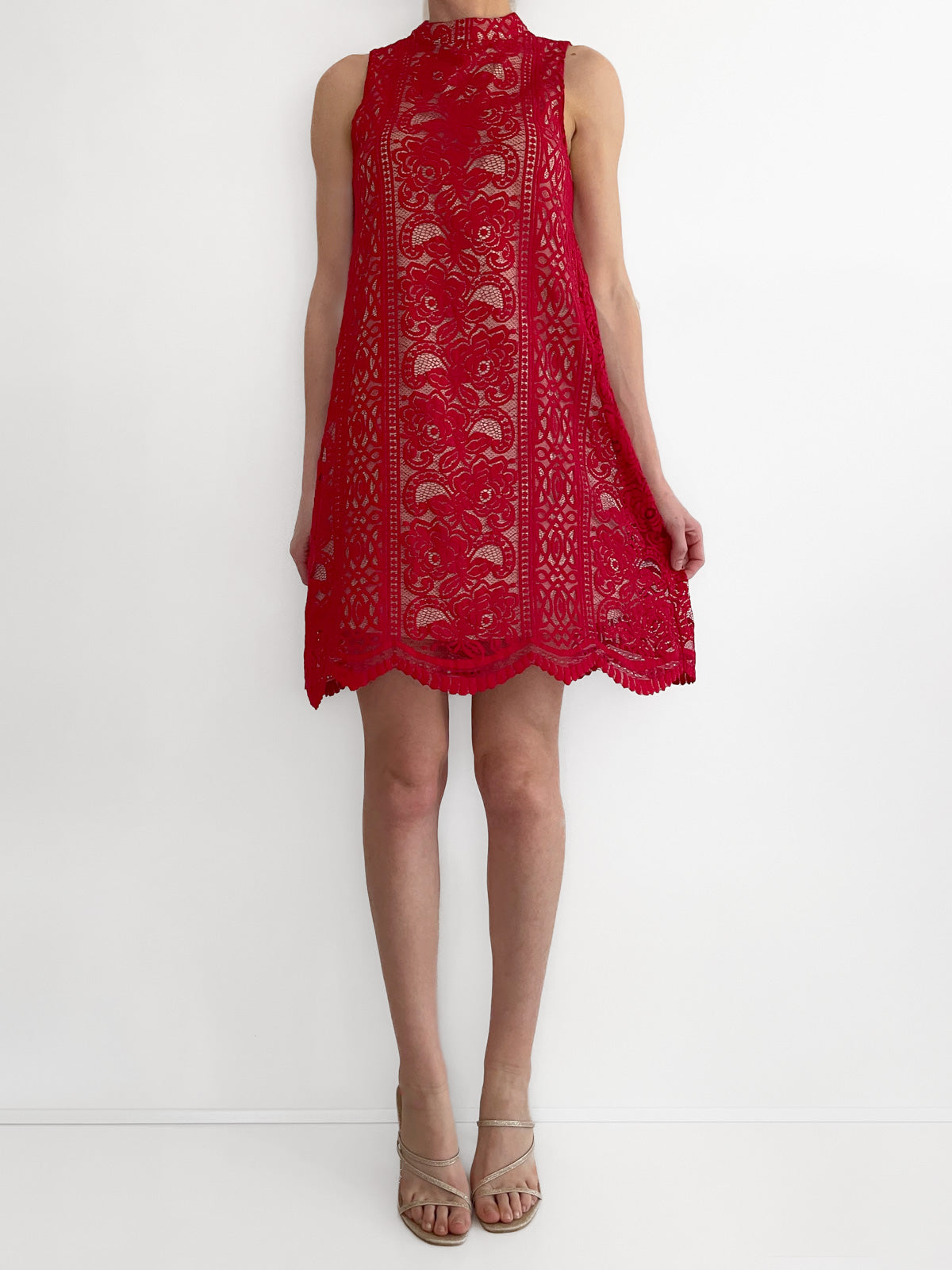 Red Lace Dress