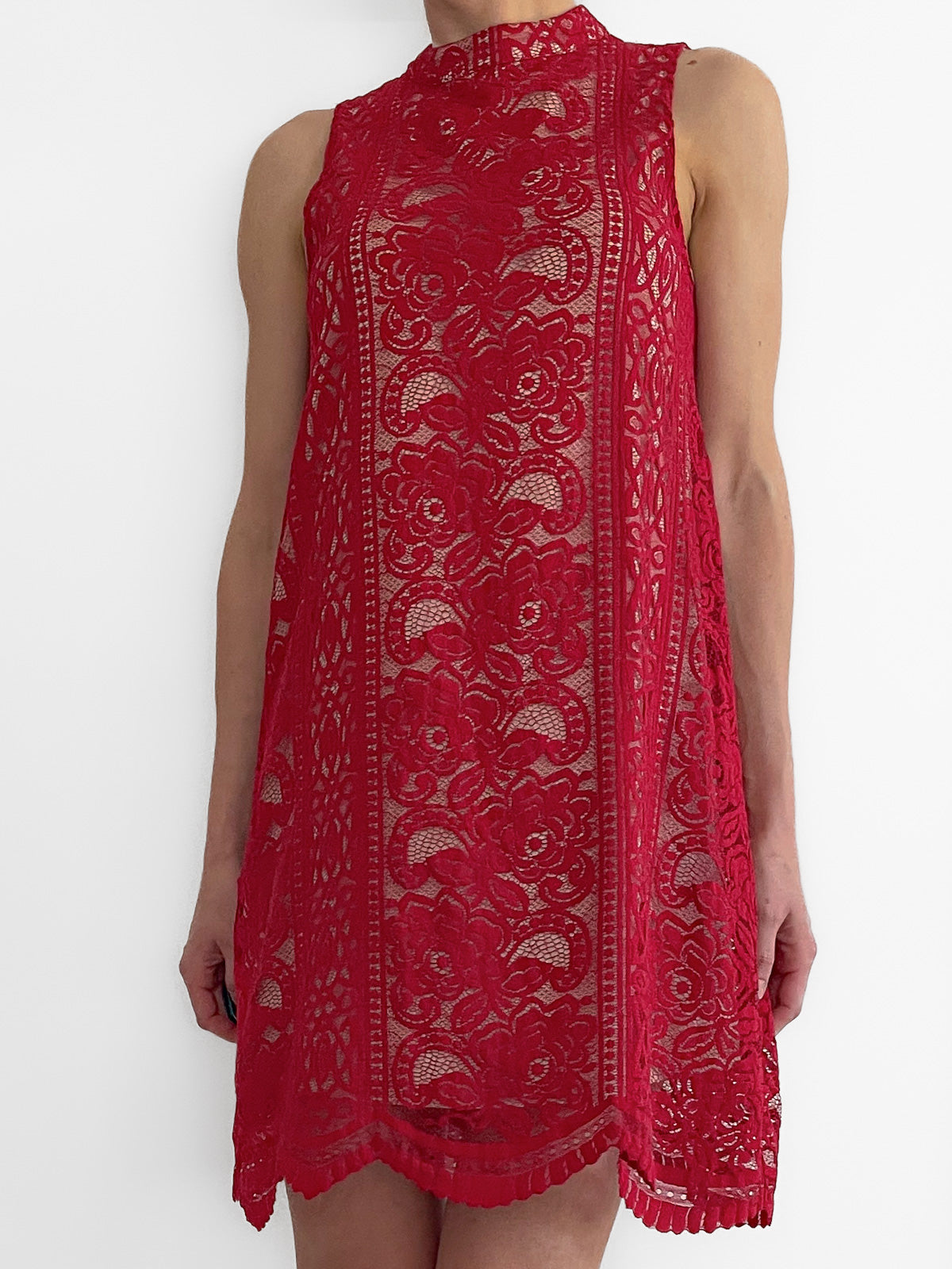 Red Lace Dress