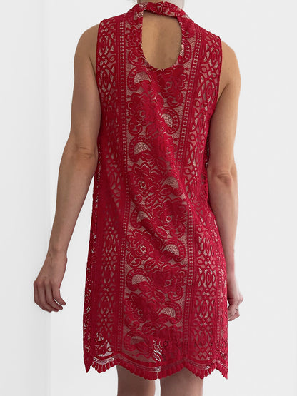 Red Lace Dress