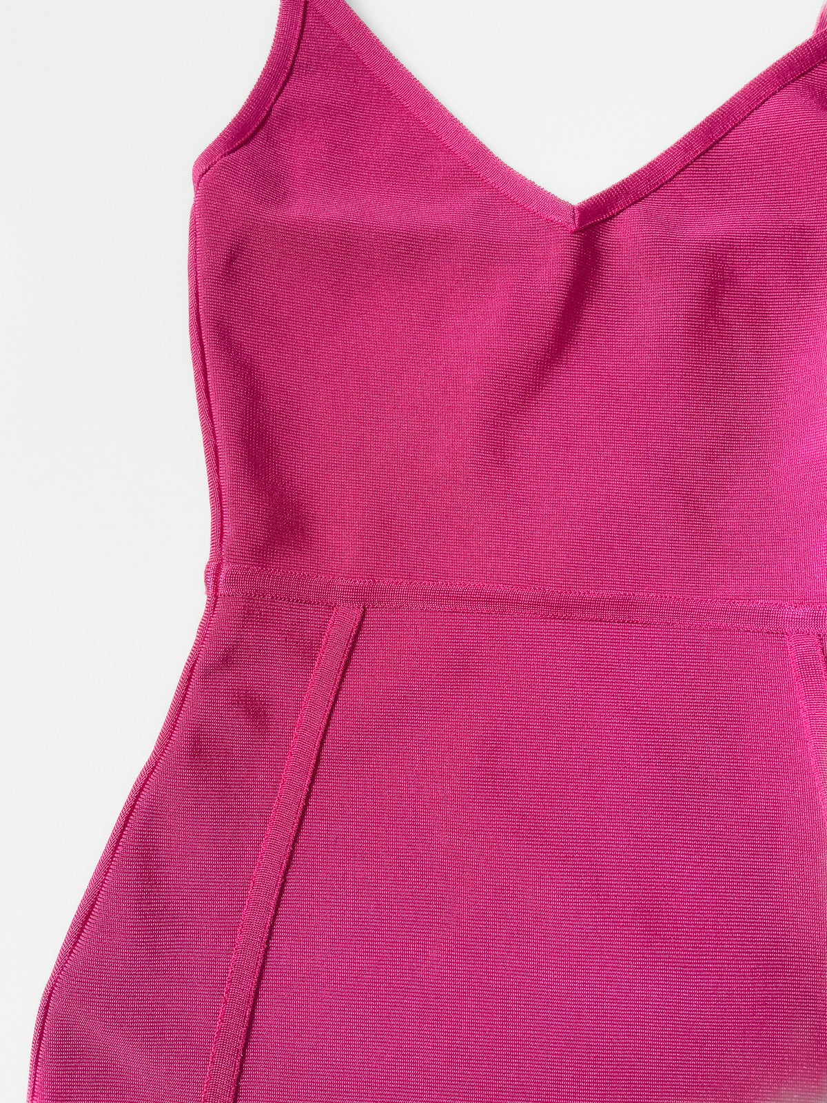 Hot Pink Bandage Bodycon Dress