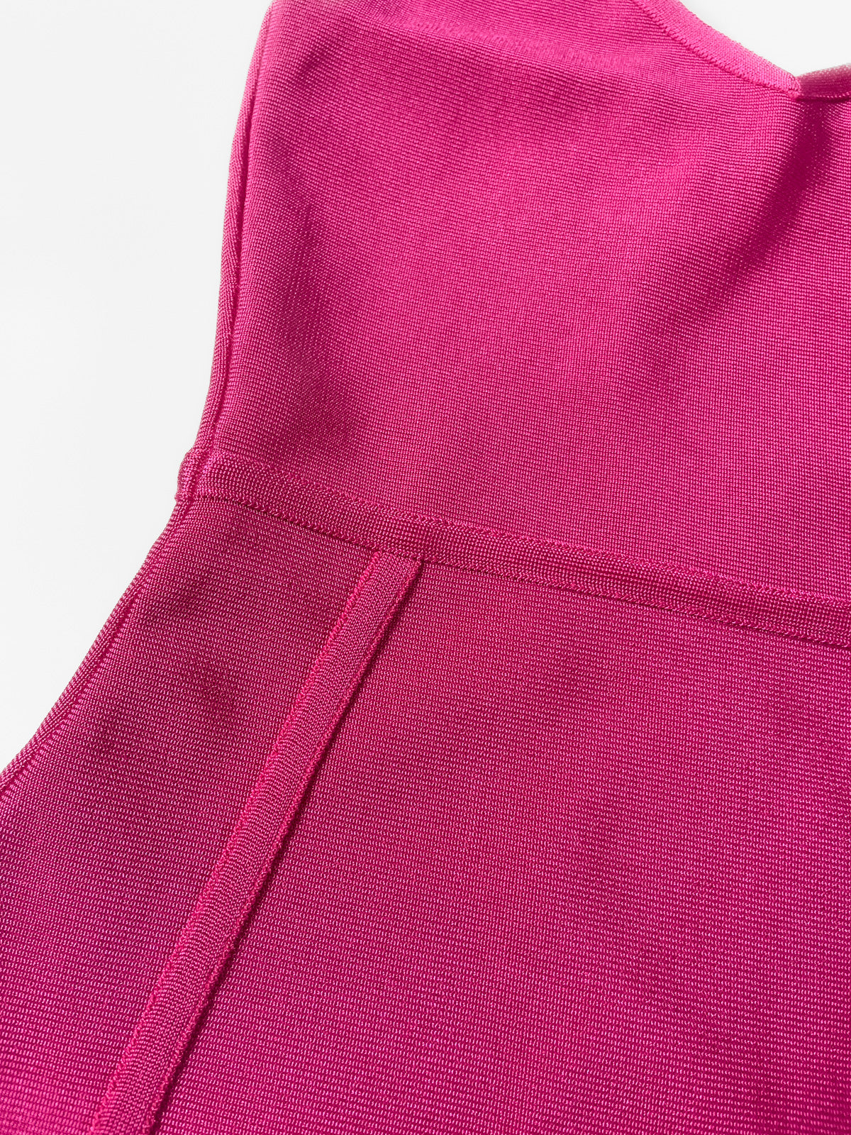 Hot Pink Bandage Bodycon Dress