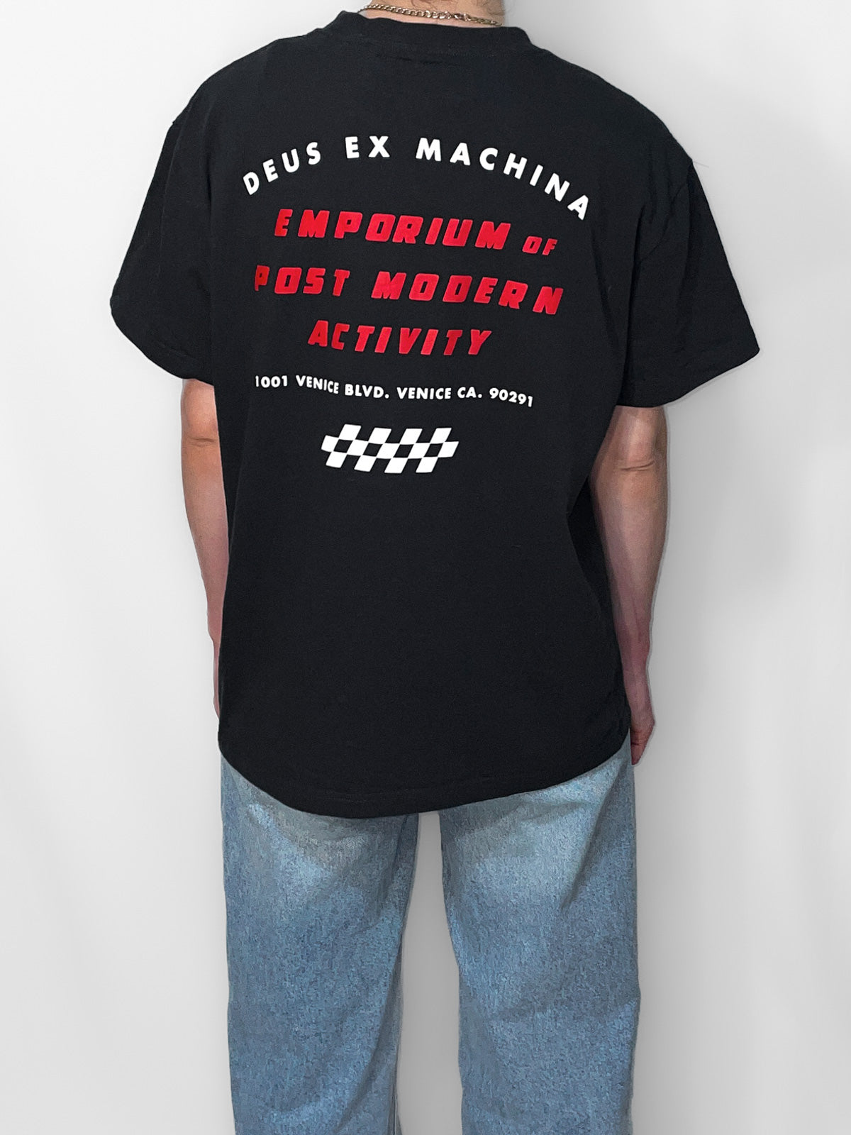 Black Heavy GSM Dues Ex Machina x Kei Naito Collab Tee