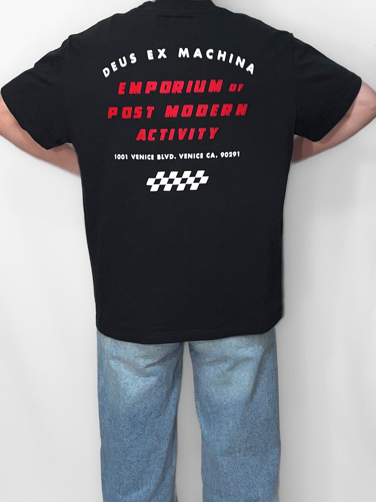 Black Heavy GSM Dues Ex Machina x Kei Naito Collab Tee