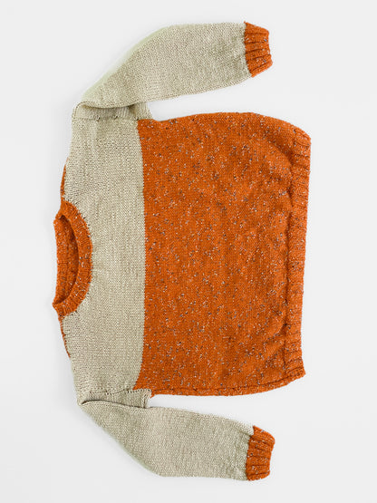 Pumpkin Spice Woollen Knit Jumper