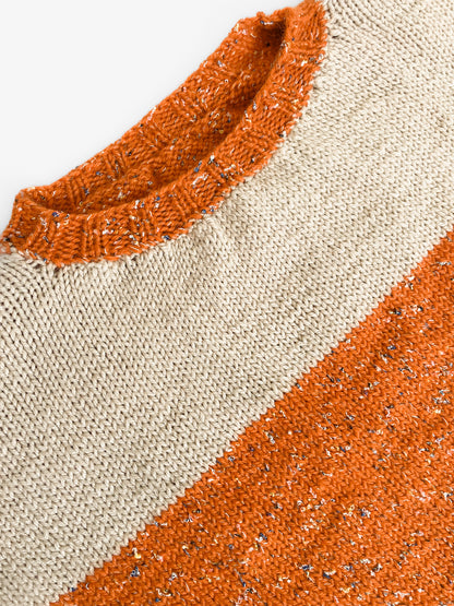 Pumpkin Spice Woollen Knit Jumper