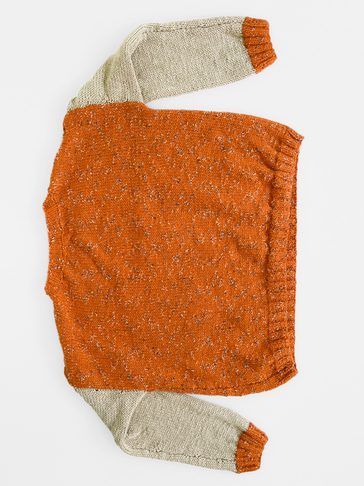 Pumpkin Spice Woollen Knit Jumper